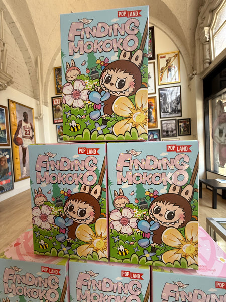 The Monsters Labubu Finding Mokoko Figurine