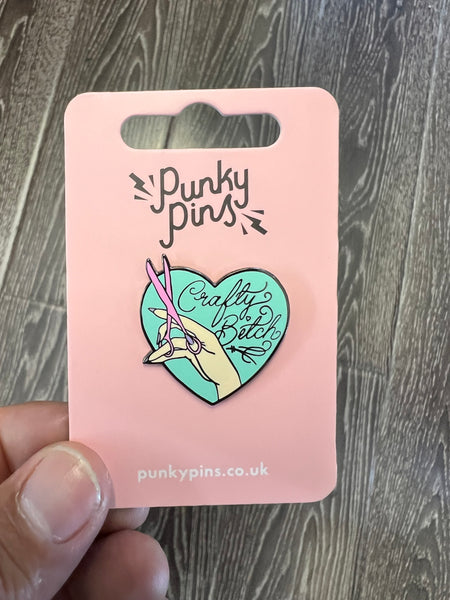 Crafty Bitch by Punky Pins