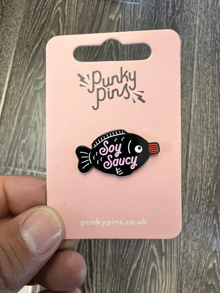 Soy Saucy by Punky Pins