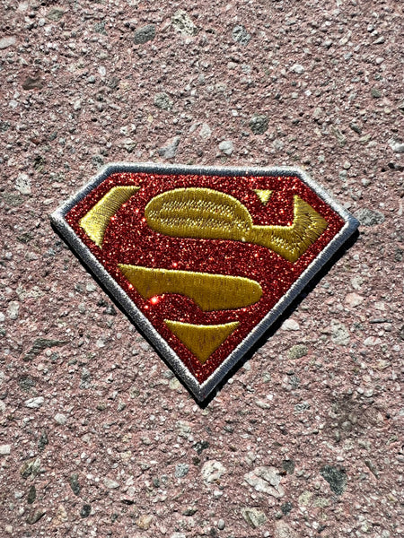 Superman Metallic Logo Patch