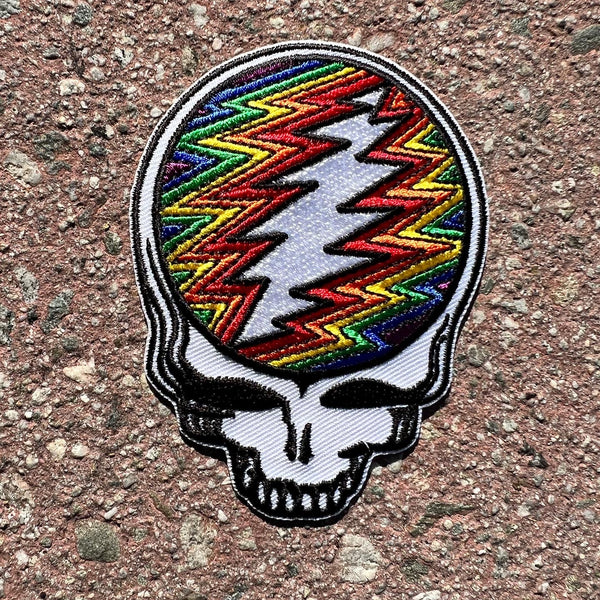 Grateful Dead Logo Iron-on Patch