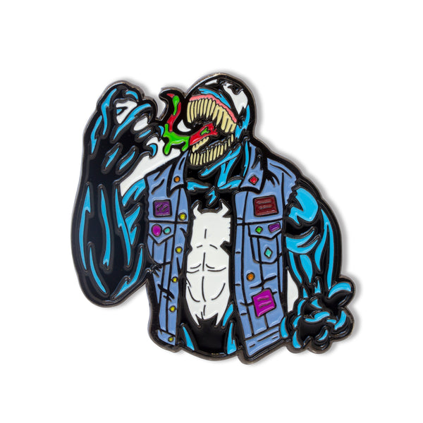 Venom Enamel Pin