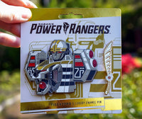 White tigerzord pin set