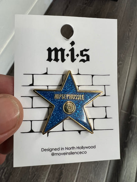 Nipsey Hollywood Star Pin by MIs