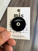 The black album CD Pin by MIS
