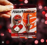 Red Ranger pin set