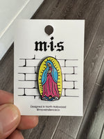 Virgin Mary Pin by MIs