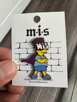 Bart Man Pin by MIs