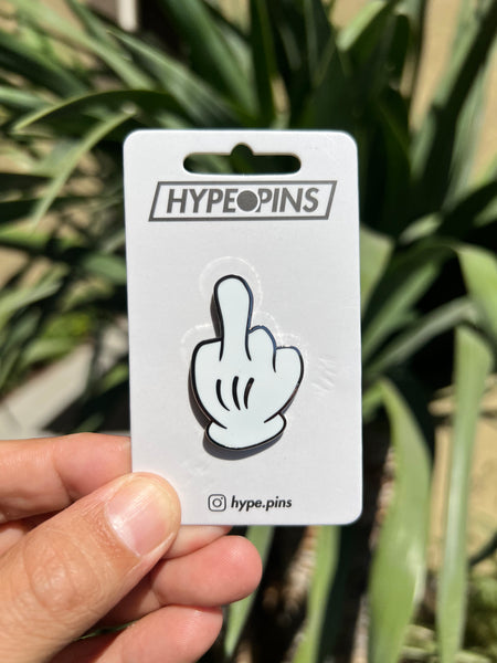 Middle Finger Mouse Pin